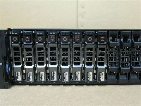 Dell Powervault Me4024 8 X 900gb 12g 15k Sas Hdd 2 X Type B Controllers