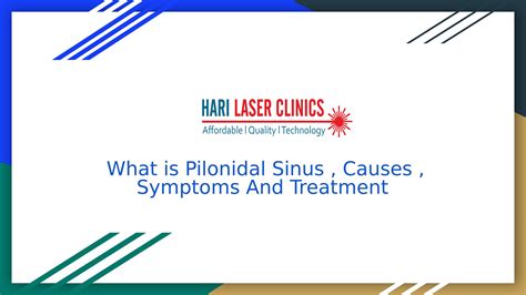 What is Pilonidal sinus, Causes , Symptoms , Treatment by HLC - Issuu