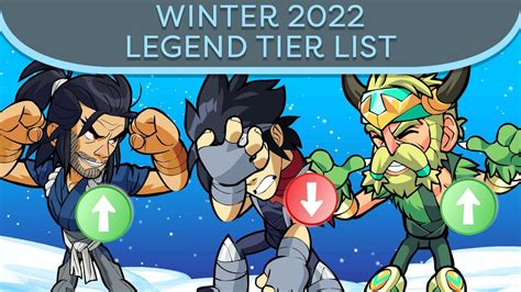 Brawlhalla Legend Tier List Winter 2022 YouTube