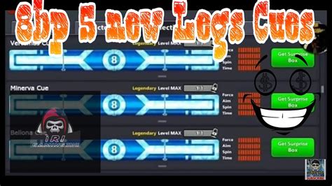 New Legendary Cues With All Max Ball Pool New Update By Iri