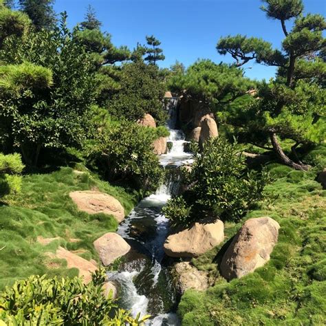 The Japanese Garden At Tillman Water Reclamation Garden In Van Nuys