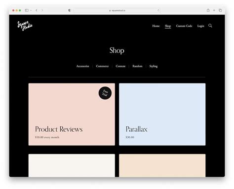 Best Squarespace Template For Ecommerce