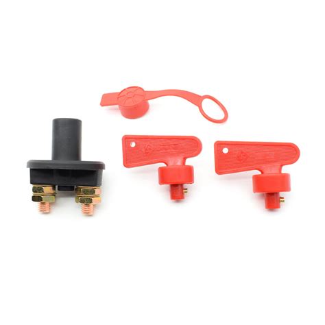 Twin Pack Battery Cut Off Kill Switch Master Isolator Heavy Duty