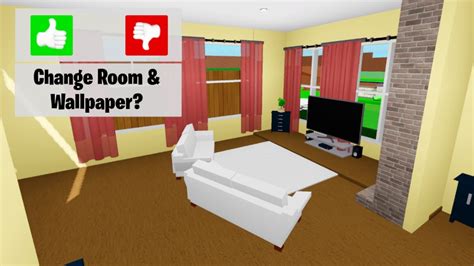 New Customizable Rooms And Wallpapers In Roblox Brookhaven Rp Youtube