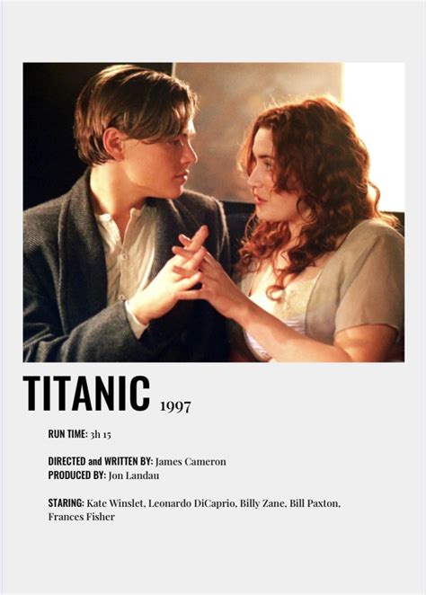 Titanic Aesthetic Movie Poster