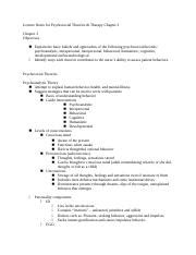 Theoretical Lecture Notes Mh Chapter Docx Lecture Notes For