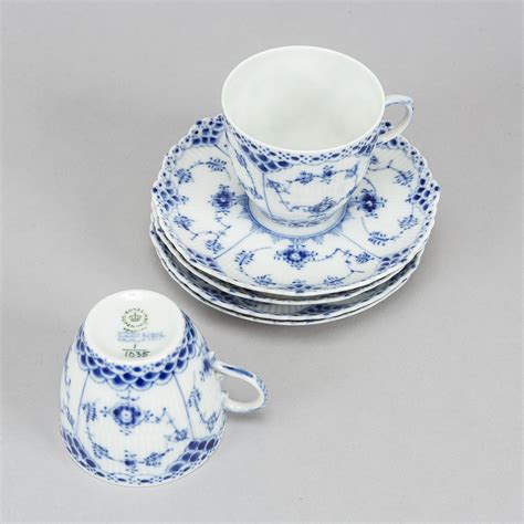 Royal Copenhagen Kaffeservis Delar Porslin Musselmalet