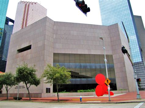 Houston In Pics Jesse H Jones Houston Public Library Building