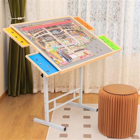 Amazon Tilting Puzzle Table Portable Jigsaw Puzzle Table