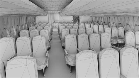 ArtStation - AIRBUS A380 with Interiors | Game Assets