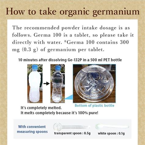 Organic Germanium Tablets Germa-100 | eBay