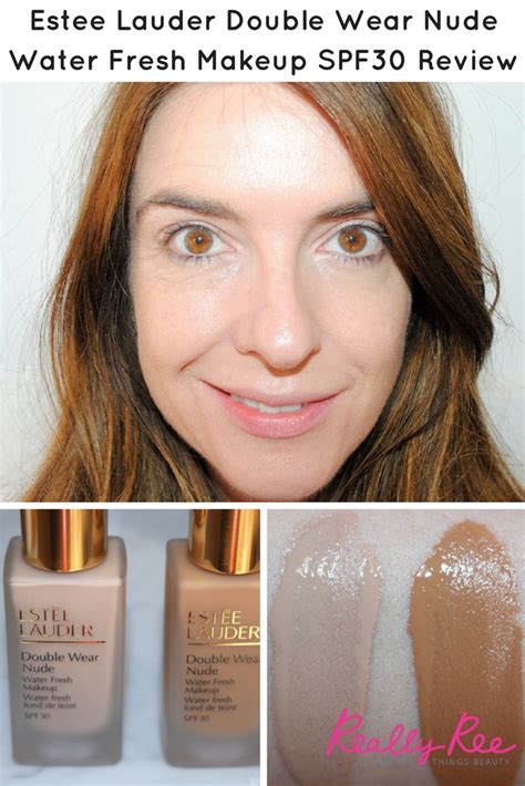 Estee Lauder Double Wear Nude Water Fresh Makeup Spf Review