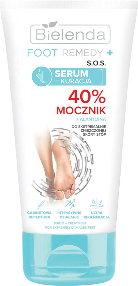 BIELENDA Foot Remedy serum kuracja do stóp S O S 40 mocznik 50