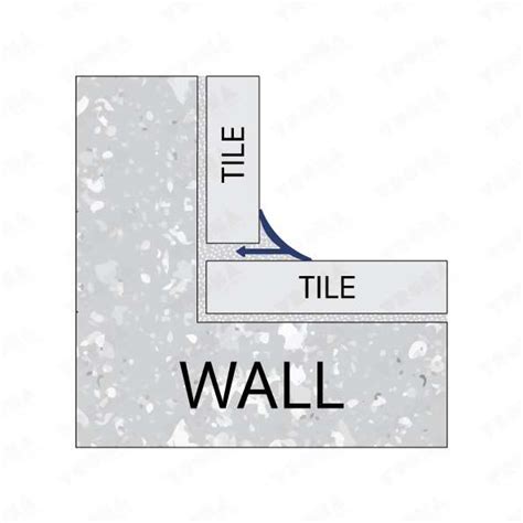 Vroma Bright Chrome Internal 2.5M Heavy Duty Aluminium Tile Trim