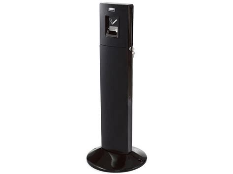 Rmfgr93400bk Rubbermaid Metropolitan Smokers Station Black S10