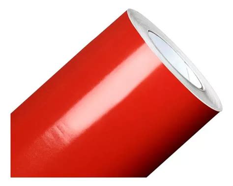 Papel De Contacto Adhesivo Rojo 45 Cm X 10 M 80 Micras MercadoLibre