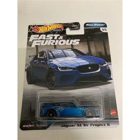 Hot Wheels Fast Furious Jaguar Xe Sv Project Full Force Shopee Malaysia