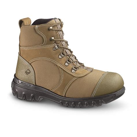 Men's Wolverine® Bushwood Waterproof Composite Toe Work Boots, Tan