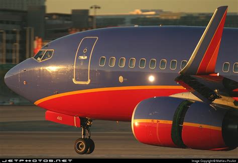 N Wn Boeing H Southwest Airlines Mathieu Pouliot Jetphotos