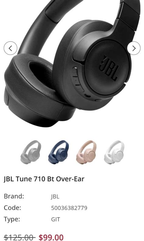 JBL Tune 710 Bt Over-ear, Audio, Headphones & Headsets on Carousell