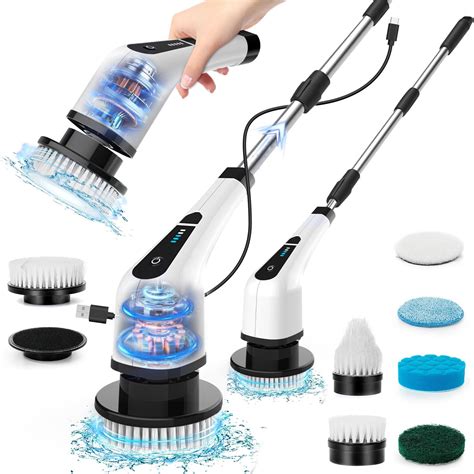 Amazon Electric Spin Scrubber For Cleaning Cordless Scrub Brush