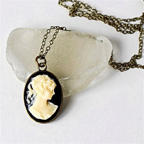 Victorian Lady Cameo Etsy