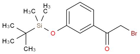 Ethanone 1 4 1 1 Dimethylethyl Dimethylsilyl Oxy Methyl Phenyl 2