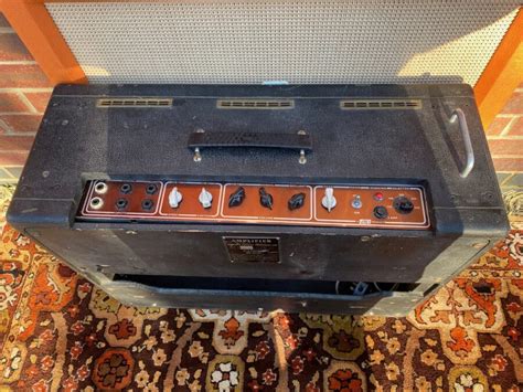 Vintage 1964 Vox Ac30 Copper Top Woden Valve Amplifier Combo