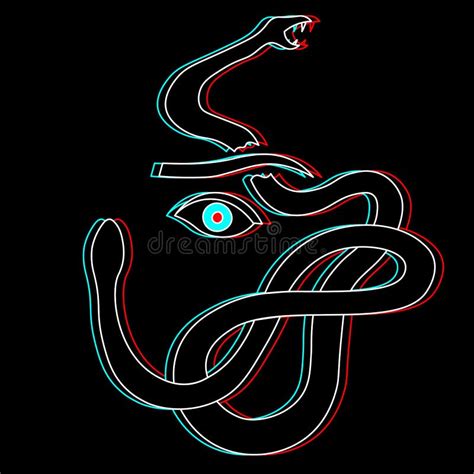 Albino Snake with Oranges Creepy Cute Illustration Prints Art ...