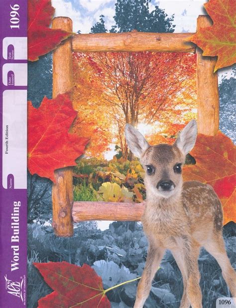 Word Building Unit 12 (Pace 1096) from Accelerated Christian Education