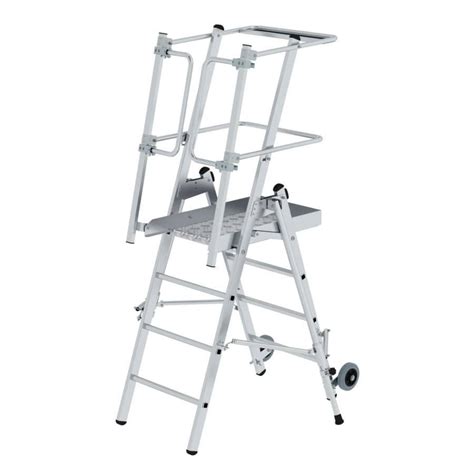 Aluminum ladder 05252 series Munk Günzburger Steigtechnik folding