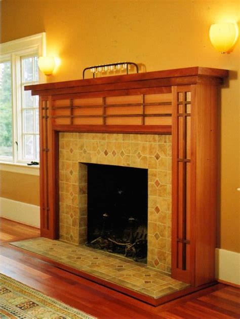 Craftsman Fireplace Mantel Ideas Homesfeed