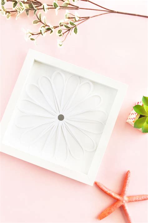 Easy DIY Paper Flower Wall Art For Your Home on Maritza Lisa