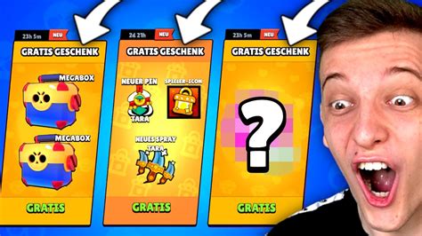 Diese 7 Gratis Geschenke Bekommen Wir In Brawl Stars 😍 100 BestÄtigt Youtube