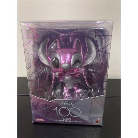 現貨有卡片編號 香港 Hot Toys 史迪奇 限量1800隻 安琪 電鍍 公仔 Stitch 蝦皮購物