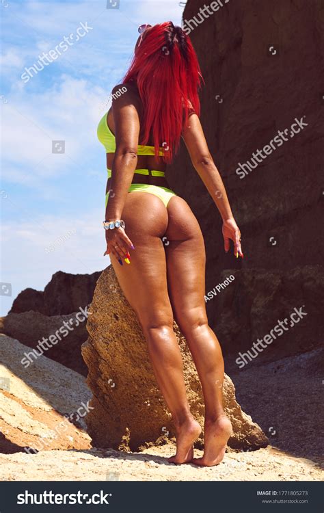 Hot Sexy Curvy Woman Red Hair Stock Photo 1771805273 Shutterstock