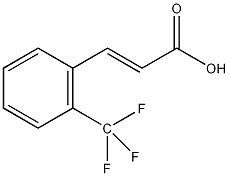 2 三氟甲基 肉桂酸 2 Trifluoromethyl cinnamic acid 2062 25 1 参数分子结构式图谱信息