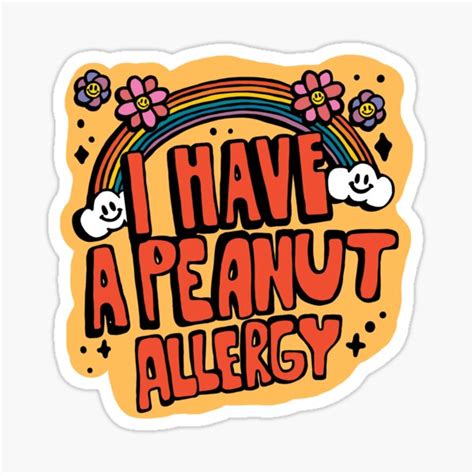 Peanut Allergy Meme Sticker For Sale By Aydengreyart Redbubble