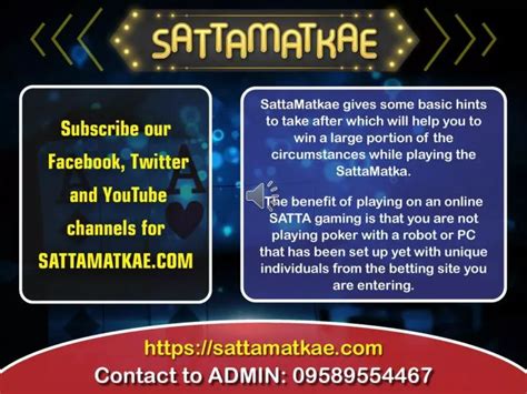 PPT - Kalyan Satta Matka 16 February Free Game with Matka Tips and ...