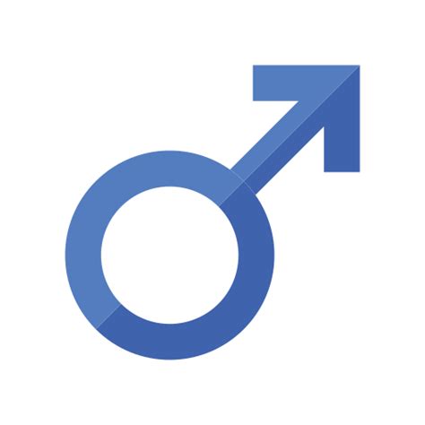male generic color fill icon