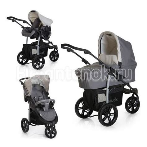 Hauck Viper SLX Trioset коляска 3 в 1 - интернет-магазин ELEFANTENOK.ru