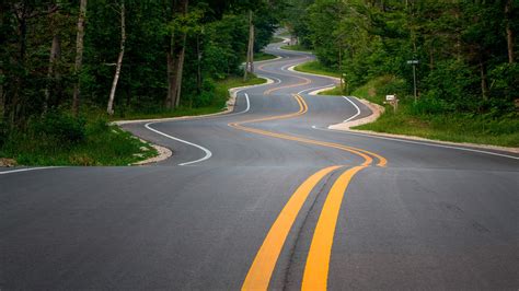 Wisconsin Highway 42 in Door County with the most picturesque curves ...