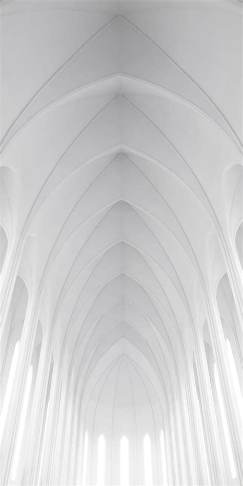 Archway, bright, church, roof, white, HD phone wallpaper | Peakpx