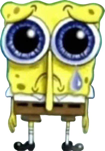 SpongeBob Sad Face Png Meme by Kylewithem on DeviantArt