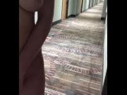 Part Touching My Pussy In A Public Hotel Hallway Xxx Mobile Porno