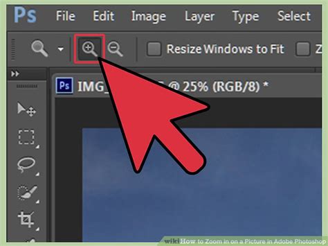 How To Zoom In On A Picture In Adobe Photoshop 5 Steps