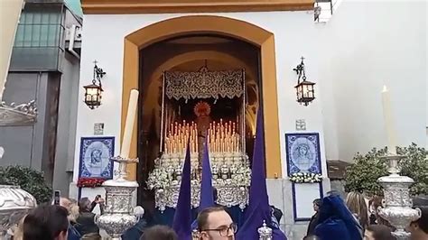 Video Lunes Santo En Sevilla En Directo La Lluvia Rompe El Lunes