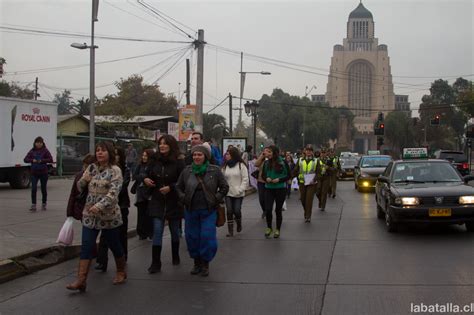 Con marcha por 5 de abril profesoras y profesores municipales de Maipú