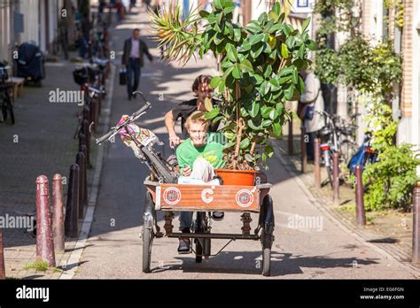 Cargo Bike Amsterdam Students Moving House With A Rented Macbike Cargo