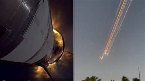 Spacex Esplode Dopo Il Decollo La Navicella Starship Di Elon Musk Video